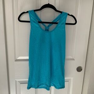 Blue tank top size small
